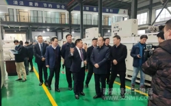 湖南省常德市市委書(shū)記、市長(zhǎng)等領(lǐng)導(dǎo)蒞臨湖南省耐美特智能烘干工業(yè)設(shè)備有限公司視察指導(dǎo)工作