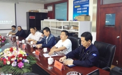 漢壽縣孫金平縣長帶隊赴深圳市耐美特公司實地考察！