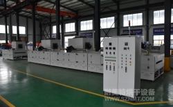 熱烈祝賀威海光威集團有限責任公司與耐美特集團上海分公司成功簽約1臺纖維材料，先預熱再浸膠再固化預熱固化隧道爐35萬元！