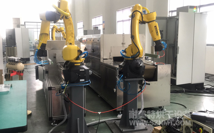 NMT-ZP-108 疫苗玻璃瓶小型預(yù)熱加固化自動裝配線(蘇州?？松?